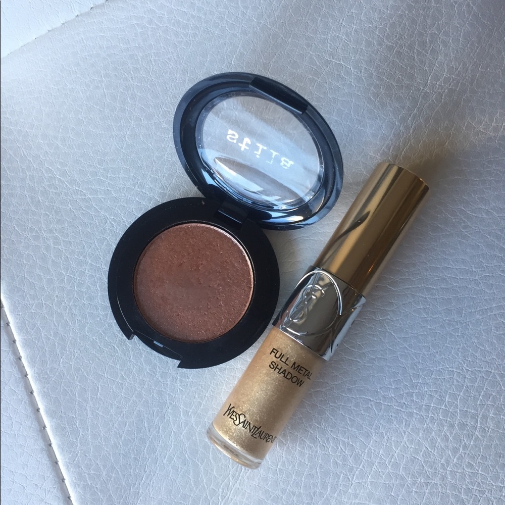 Yves saint laurent shadow/Stila golden topaz